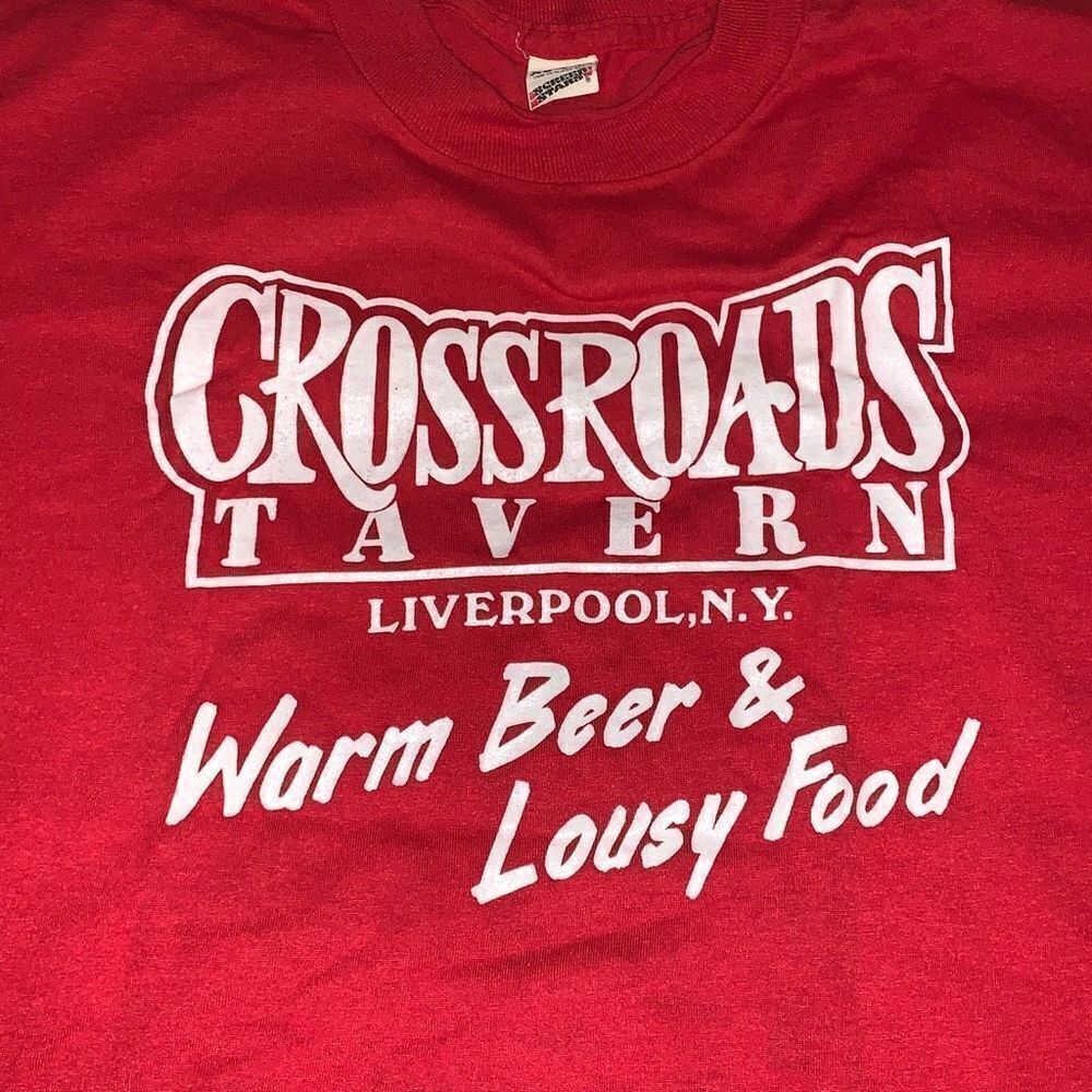 Vintage 80’s Funny Graphic Single Stitch‎ Beer T-Shirt XL
